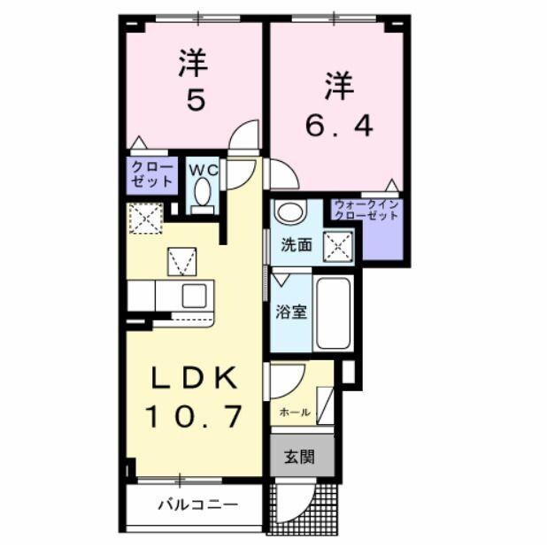 間取り図 ハーベストテラス