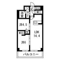 仮称)豊明寺池マンションの間取図