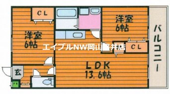 間取図 サラージュ