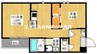 GRANDTIC 西大寺 1LDKの間取り