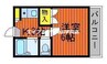 クレールセゾンＫ 1Kの間取り