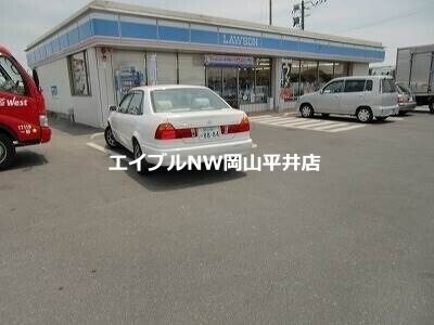 ローソン岡山倉富店(コンビニ)まで1435m メゾン・ソレイユ湊