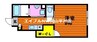 CREAVILLE 1Kの間取り
