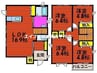 金岡東町メゾネット　1号室 4LDKの間取り
