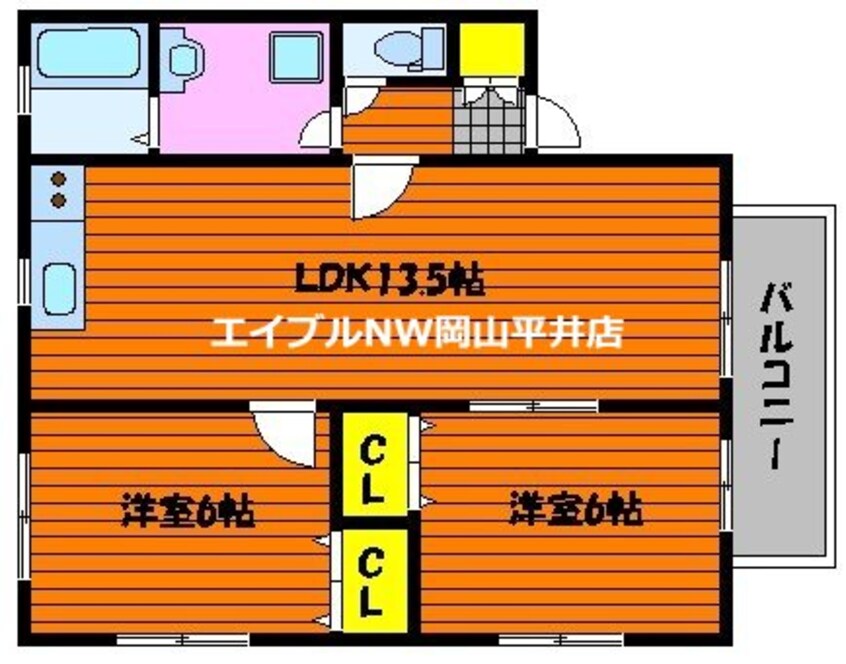 間取図 サザンクロスⅡ