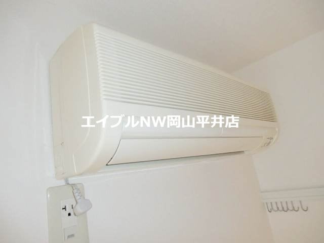 エアコン付きで年中快適 シャーメゾン野口　Ｂ棟