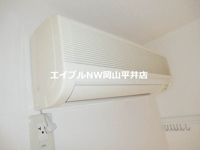 エアコン付きで年中快適 シャーメゾン野口　Ｂ棟