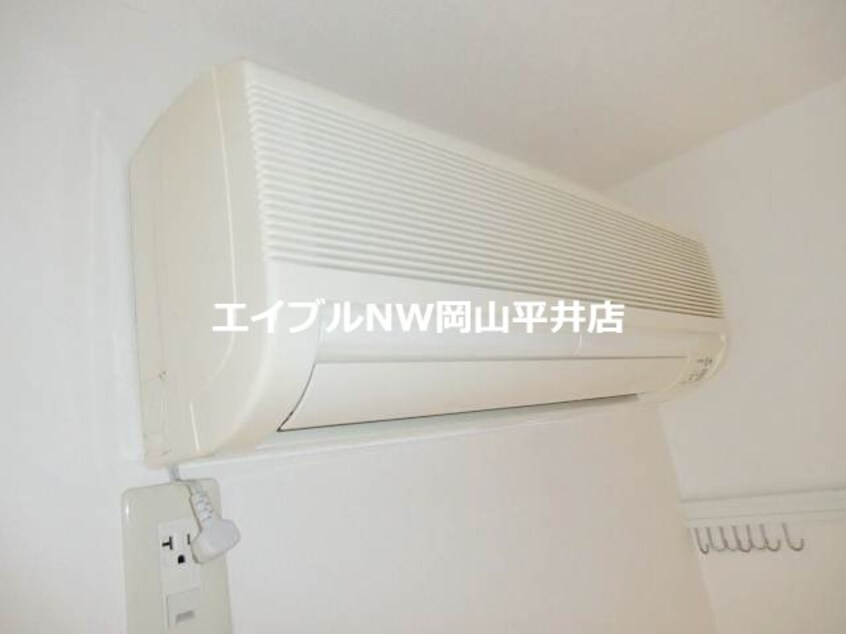 エアコン付きで年中快適 シャーメゾン野口　Ｂ棟