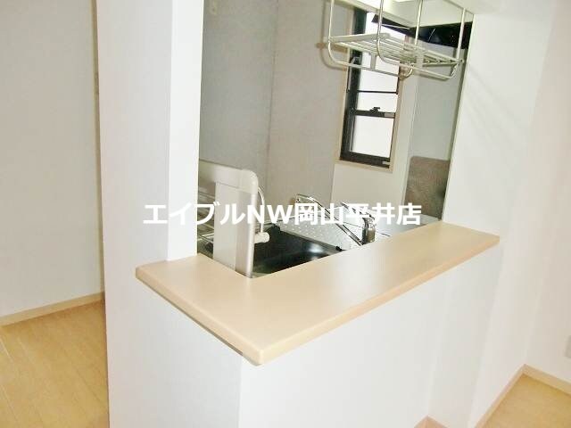 人気のカウンターキッチン シャーメゾン野口　Ｂ棟