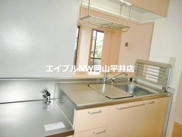 料理も楽しくなりそう シャーメゾン野口　Ｂ棟