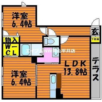 間取図 ヴェルデＡ棟