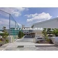 岡山市立高島中学校(中学校/中等教育学校)まで480m ヴェルデＡ棟