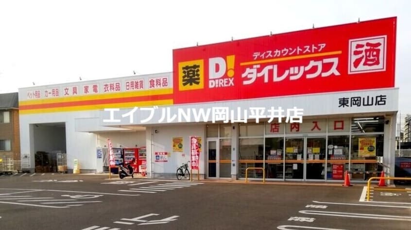 ダイレックス東岡山店(スーパー)まで1114m 蓮‐Ren
