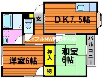 間取図 リバーサイドハイツ
