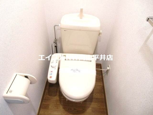 便座暖かいです☆ パークハイツ