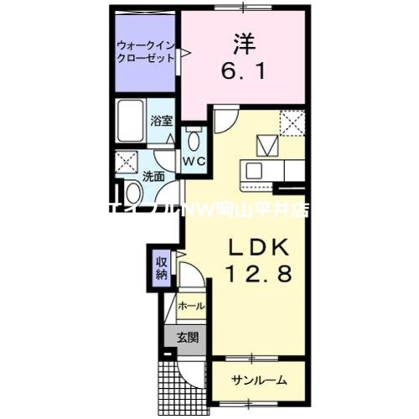 間取図 メゾン一刻