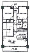 SD清水 3LDKの間取り