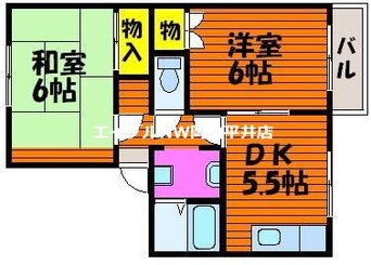 間取図 光コーポＢ棟