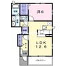 アルモニー中野　Ｂ棟 1LDKの間取り