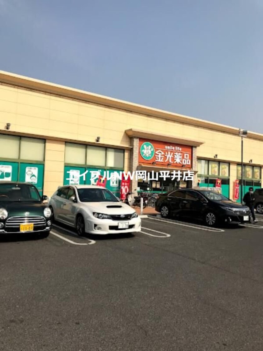 金光薬品当新田店(ドラッグストア)まで691m ラ・パルテール当新田