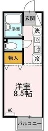 サンハイツＡＳＡ　 1Rの間取り