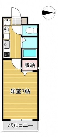 間取り図 サンサリーレ東岡山