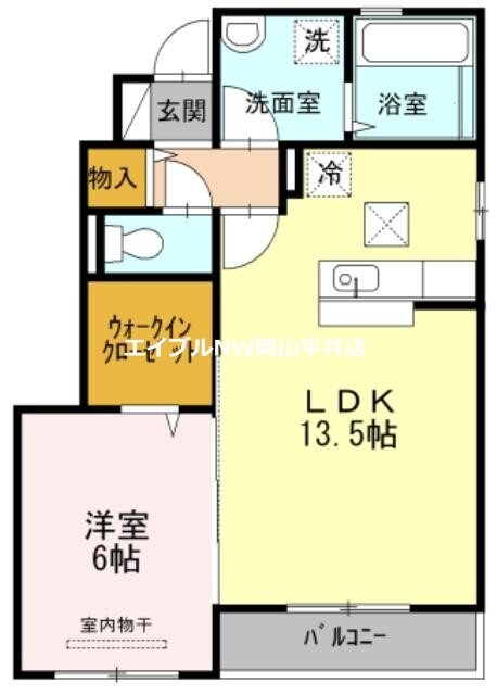間取り図 ルラシオンＢ棟