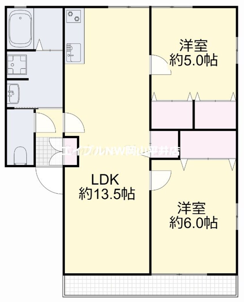 間取図 プラザＳＫ　Ⅱ