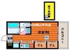 Maison Key 1Rの間取り
