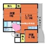 ＫＡＩ　ＴＥＲＲＡＣＥ　Ⅱ 2LDKの間取り