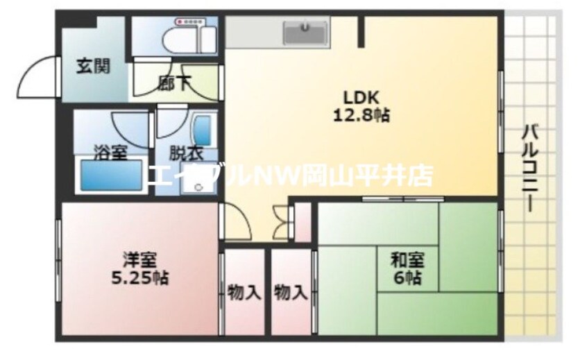 間取図 福寿豊成