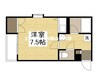 パルミラ浜 1Rの間取り