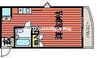 アクティブイン高島 1Rの間取り
