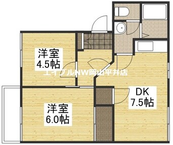 間取図 ラフィネヴィラ大福　壱番館