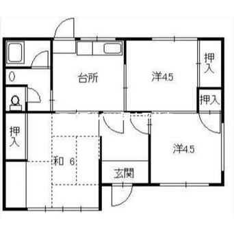 間取図 森岡様借家