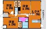 フォブールＳＡＩ 3LDKの間取り