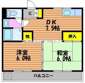 間取図 メゾン藤崎