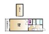 プレアール高島新屋敷 1Kの間取り