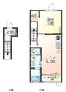 アルド 1LDKの間取り