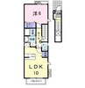 エアリーヴィラ 1LDKの間取り