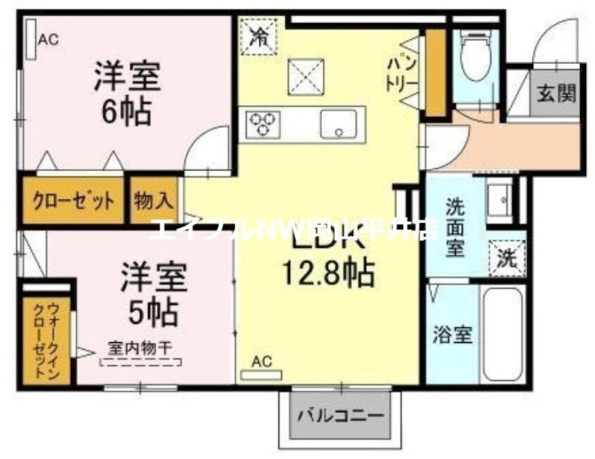 間取図 メゾン　ド　クレア