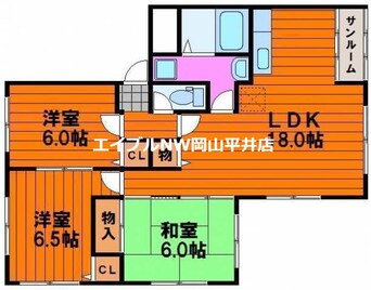 間取図 ドルチェ新保