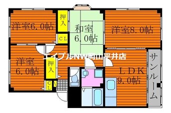 間取図 ドルチェ新保