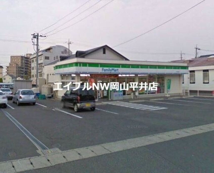 ファミリーマート岡山青江六丁目店(コンビニ)まで441m アヴェニール　Ⅱ棟
