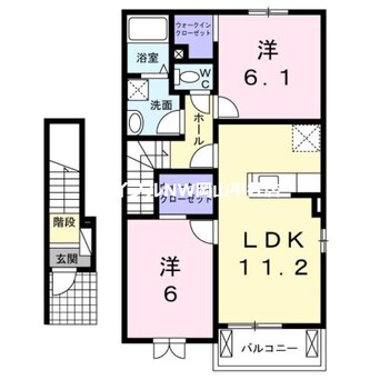 間取図 ラメールＢ