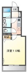 ルミエール 1Kの間取り