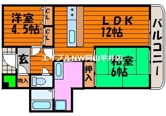 間取図 エクセレント旭川