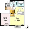 アネックスⅢ 1LDKの間取り