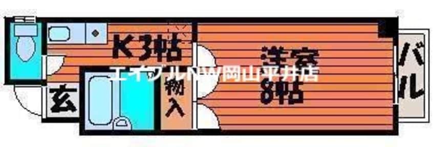 間取図 ＹＳハイツ２１原尾島
