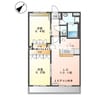 Gran・Vesta 2LDKの間取り